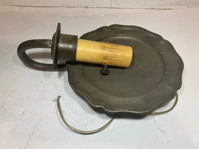 Vintage Wall Light Sconce Needs Repair - Image 1 of 4