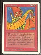 1993 Magic The Gathering Shivan Dragon Unlimited