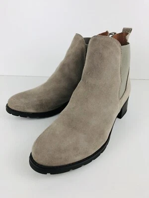 Eric Michael Trento Botas Chelsea Mujer’s 9-10 40EU Beige Gamuza Botines Foto 1 de 4