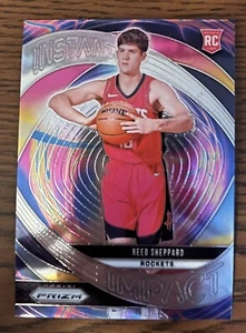 Reed Sheppard Rookie Card Instant Impact 2024-25 Panini Prizm #24 - Picture 1 of 2