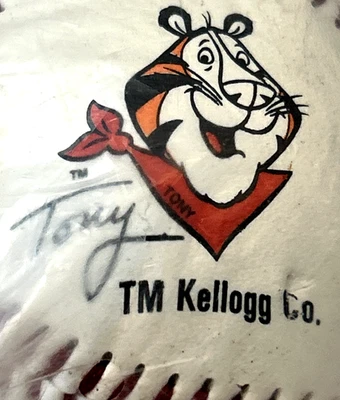 Balón de béisbol Tony Tiger Rawlings 1991 Kellogg Major League - MLB sellado en bolsa Foto 1 de 4