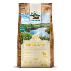 Wildes Land - Ente & Huhn Puppy - 12 kg - Hundefutter - Bild 1 von 3