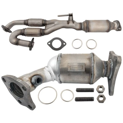 Catalytic Converters Set of 2 Front & Rear Passenger Right Side Hand Pair Foto 1 de 4