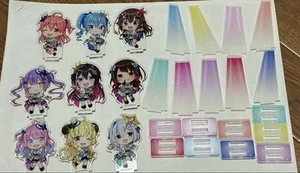 Hololive Bright Parade Acrylic Stand Set 01 Full Collection Japan VTuber Merch - Picture 1 of 1