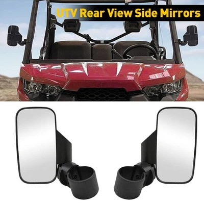 UTV Side Rear View Mirrors For Polaris Ranger 500 570 XP 900 1000/General XP1000 Foto 1 de 4