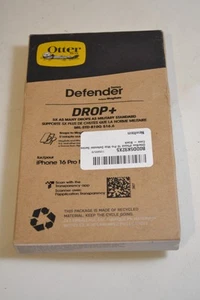 OtterBox iphone 16 Pro Max Defender Series Case (BLACK) - Picture 1 of 2