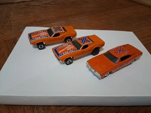 Hot Wheels Dixie Challenger 1970 Hong Kong & Malaysia & Ertl 1981 General Lee - Picture 1 of 20