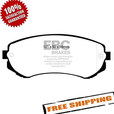 EBC DP41279R Yellowstuff Front Aramid Fibers Brake Pads for 89-95 Nissan 240SX - Image 1 of 4
