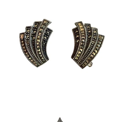 Judith Jack 925 Sterling Silver Earrings — 第 1/4 张图片