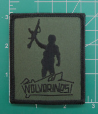 " WOLVERINES " Tactical Morale Patch **Free U.S. Shipping**