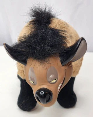 Cabeza de vinilo de felpa hiena Shenzie Rey León Auténtico Mattel 1994 de colección RARA Foto 1 de 4