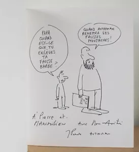 Qu'est-ce qu'elles ont, les filles? Autheman 1991 EO Dessin hommage - Bild 1 von 7