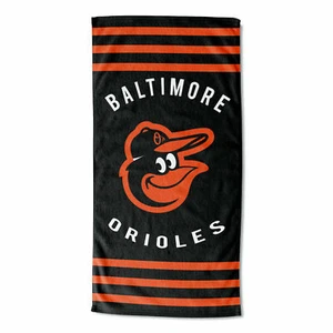NEU Baseball Baltimore Orioles lizenziertes Streifen Strandtuch 30" x 60" - Bild 1 von 1