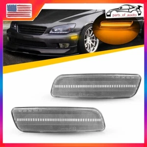 For Toyota Lexu 2001-05 GS300 GS430 GS400 IS300 LED Side Marker Parking Light O - Picture 1 of 12