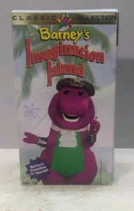 Barney Imagination Island Classic Collection VHS VTG Sing Along Songs Tested - Picture 1 of 7