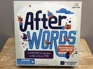 After Words Educational Insights AfterWORDS Ages 8+ 2-4 players NEW OPEN BOX - Picture 1 of 6