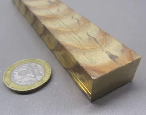 954 Bronze Oversize Flat Bar 1/2" Thick x 1.0" Wide x 36.0" Length - Bild 1 von 9
