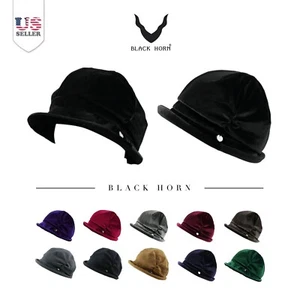 Black Horn - Fashion Womens Newsboy Cabbie Cap Cloche Visor Hats - Picture 1 of 57