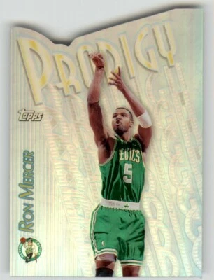 1999 Topps Prodigy Refractor #PR6 Ron Mercer Boston Celtics - Image 1 of 2