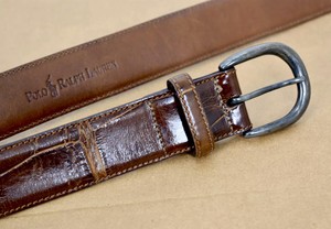 ralph lauren alligator belt