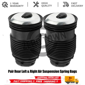 Pair Rear Left & Right Air Suspension Spring Bags Fit Mercedes C-Class W205 C205 - Picture 1 of 10