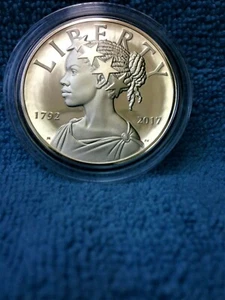 2017-P 225th ANNIVERSARY SILVER MEDAL PROOF W/ BOX AND COA - 17XB - Bild 1 von 6