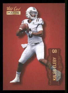 2022 Wild Card Matte Chase Red #MB68 Kaleb Eleby - Picture 1 of 2