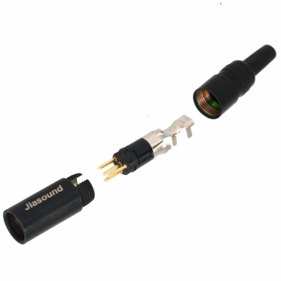 Mini-XLR 4Pin TA4M Connector for Audio Microphone headset Wireless Transmitter - Image 1 of 1