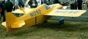 Avión de escritorio D-12 Bonzo Wittman D12 madera seca al horno modelo grande - Imagen 1 de 1