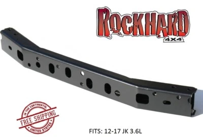 Crossmember de transmisión de doble pared Rock Hard 4X4 para Jeep Wrangler 12-18 JK JKU Foto 1 de 4