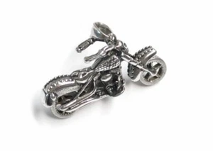 XXL Edelstahl Anhänger Biker MOTORRAD Kette Wikinger Halskette Vikings Harley - Bild 1 von 18