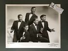 Original 1950-60 années 8 x 10 photo publicitaire groupe vocal Doo Wop R&R The Drifters 2