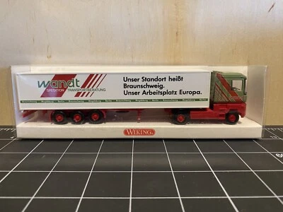 WIKING 5460137 - Renault Semi Tractor & Trailer - WANDT - 1:87/HO - Image 1 of 4