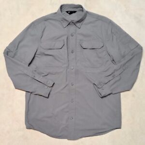 Duluth Trading Alaskan Hardgear Outdoor Long Sleeve Button Shirt - Men's Medium