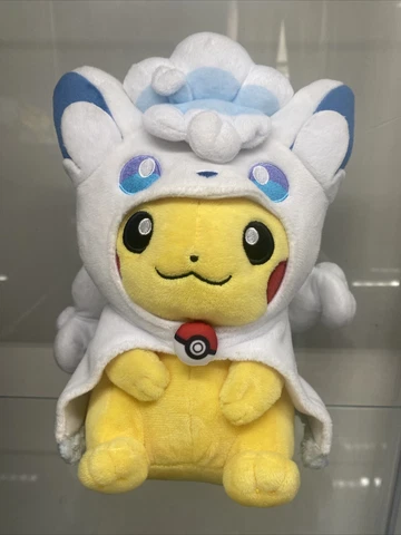 Nintendo Center Pokemon Center Alolan Vulpix Cape Costume Pikachu Poke Plush Cover