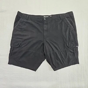 Ecko Unltd Shorts Men's 48B Black Cargo Baggy Streetwear Outdoor Utility Y2K EUC - Picture 1 of 10