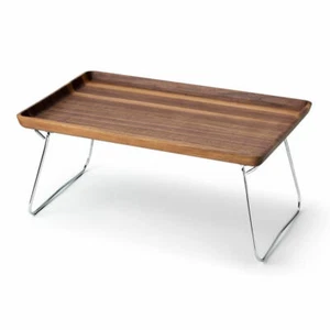 Continenta Bett-Tablett Serviertablett Frühstückstablett Walnussholz 53 x 32 cm - Bild 1 von 6