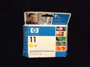 NEW!!Genuine HP 11 C4838AN Yellow Cartridge Unopened Exp. 05/2008 Fast Shipping! - Picture 1 of 5