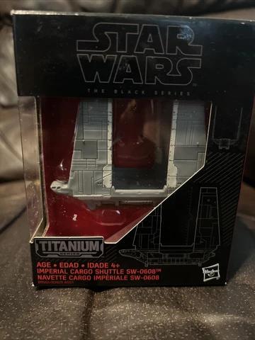Star Wars The Black Series Imperial Cargo Shuttle SW-0608 #31 Titanium Series Cover
