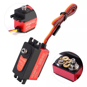 1-10X 12kg Metal Gear Standard Short Body Low Profile 180° Digital RC Car Servo - Picture 1 of 18