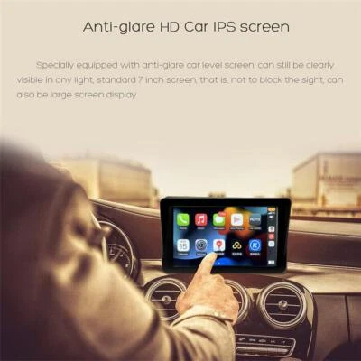 Car Bluetooth Navigation USB Portable Screen Wireless/Wired Android Auto Stereo Foto 1 de 4