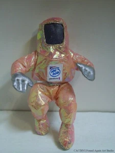 Figura de astronauta de peluche rosa Intel Pentium Inside Spaceman Bunny People de colección - Imagen 1 de 9