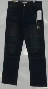 Ring Of Fire RBB0935 Rustic Dark Blue Wash Jeans Slim 18 - Picture 1 of 10