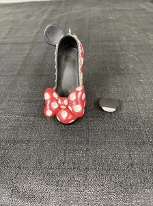 DISNEY PARKS MINNIE MOUSE HIGH HEEL SHOE ORNAMENT 2016 DAMAGED READ DESCRIPTION - Picture 1 of 22