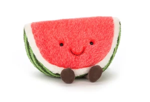Jellycat Authentic Medium Amuseables Watermelon Food Plush Toy NWT - RETIRED - Picture 1 of 4