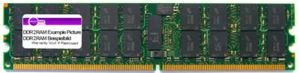 4GB Micron DDR2-800 PC2-6400P ECC Reg Server-Ram MT36HTF51272PY-80EG1 2Rx4 240p - Picture 1 of 1