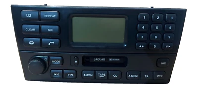 Jaguar X-Type CF1 Radio Kassette 1X43-18K876-AB GUT ZUSTAND GARANTIE - Bild 1 von 3