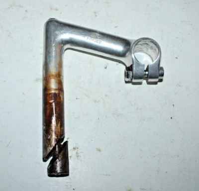 Vintage SR 22.2mm Quill Stem Silver 100mm 25.4mm -17º Rise Touring USA Shipper - Image 1 of 4
