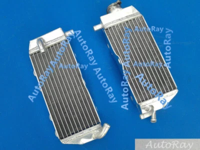 Juego completo de radiadores de aluminio para Yamaha YZ125 YZ 125 2002 2003 2004 02 03 04 Foto 1 de 4