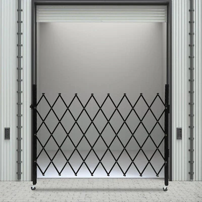 Двойные складные ворота безопасности складные ворота 4-1/4'H x 5-1/2'W ножничные ворота - Изображение 1 из 4